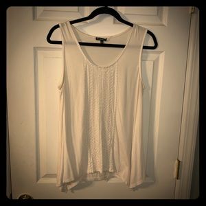 Adriana Papell Cream Colored Tank